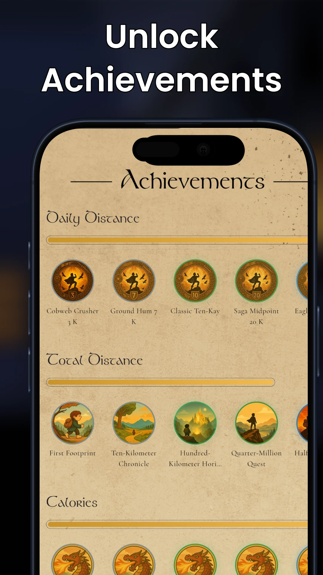 MistyWay: Walking Quest Game screenshot