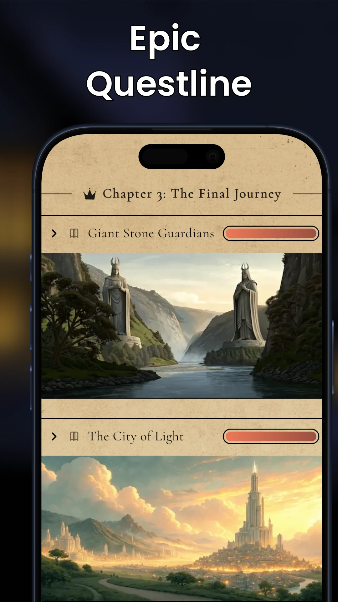 MistyWay: Walking Quest Game screenshot
